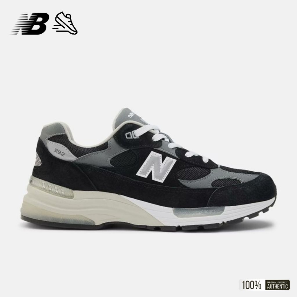 New  Balance 992 Black Grey Original