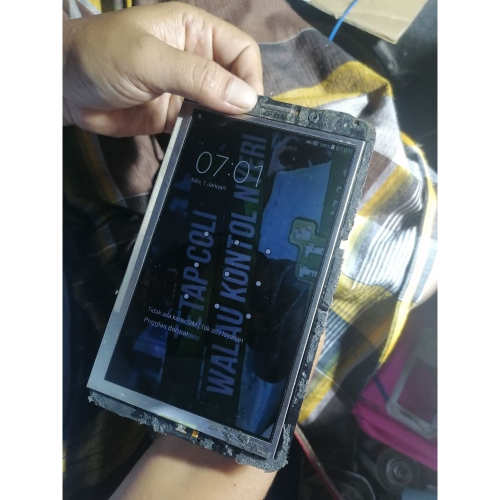 lcd tab Samsung  v3 ori copotan normal