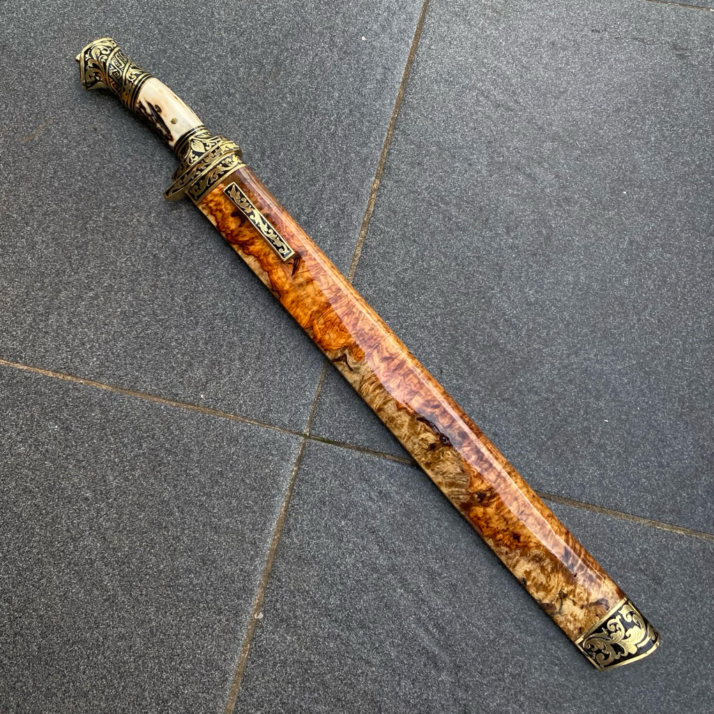 pisau sultan seri bohler N695 khas cibatu mewah