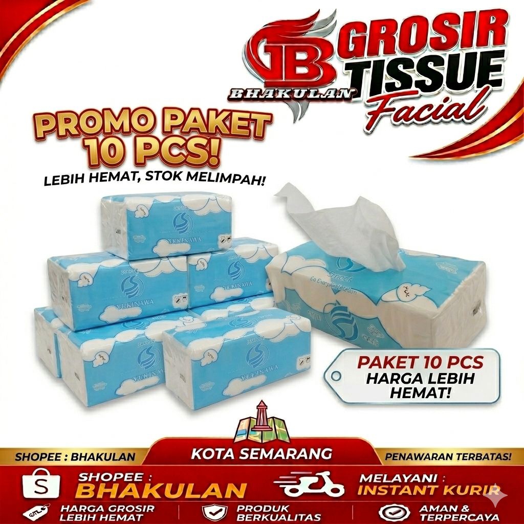 Tissue Yukinawa 200 Sheets (10 pcs)