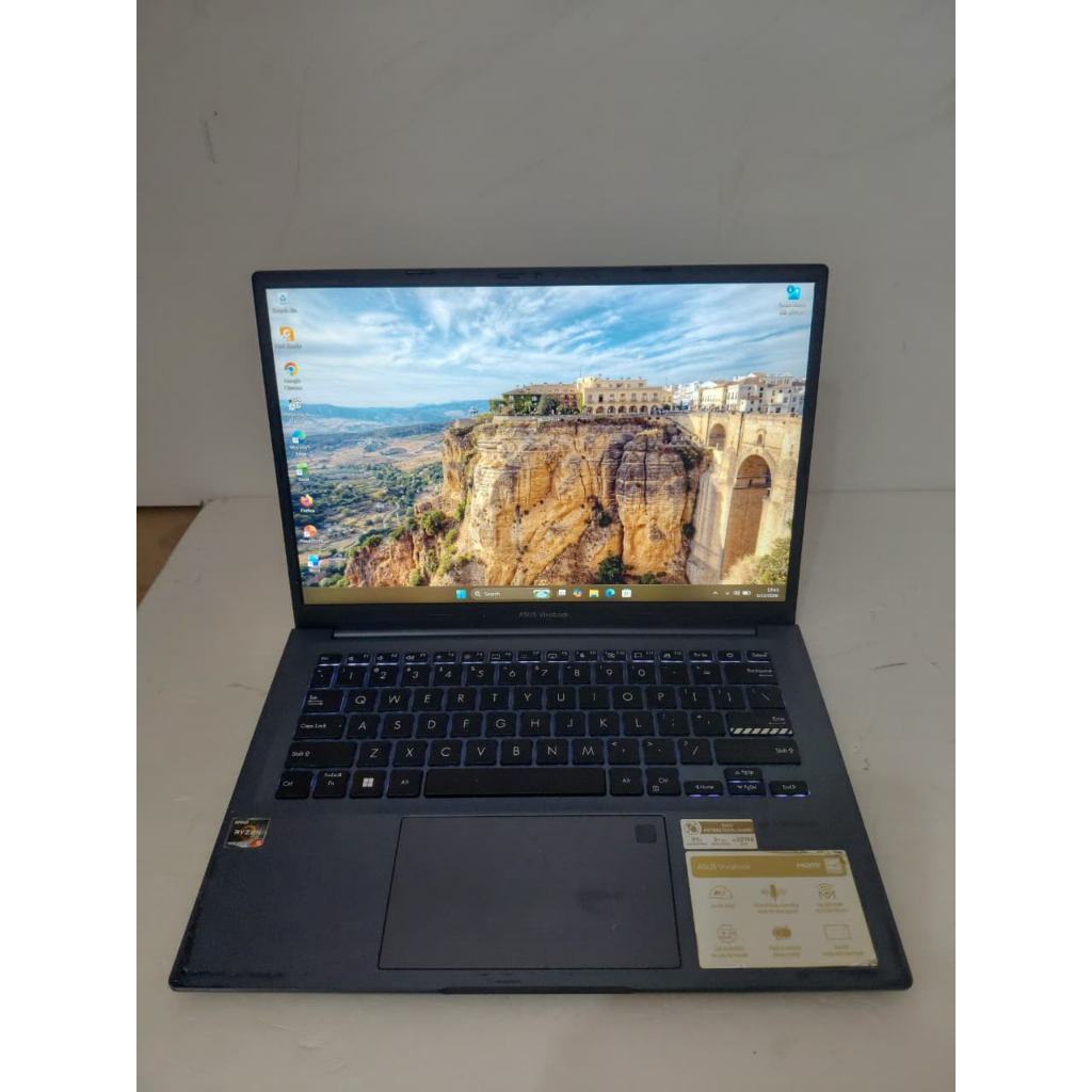 AMD RYZEN 5-5600H Laptop Vivobook Series Keyboard Nyala Fingerprint ASUS VIVOBOOK 14X 8/512
