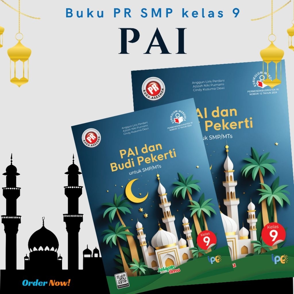 BUKU PR PAI SMP Kelas 9 Kurikulum Merdeka Intan Pariwara