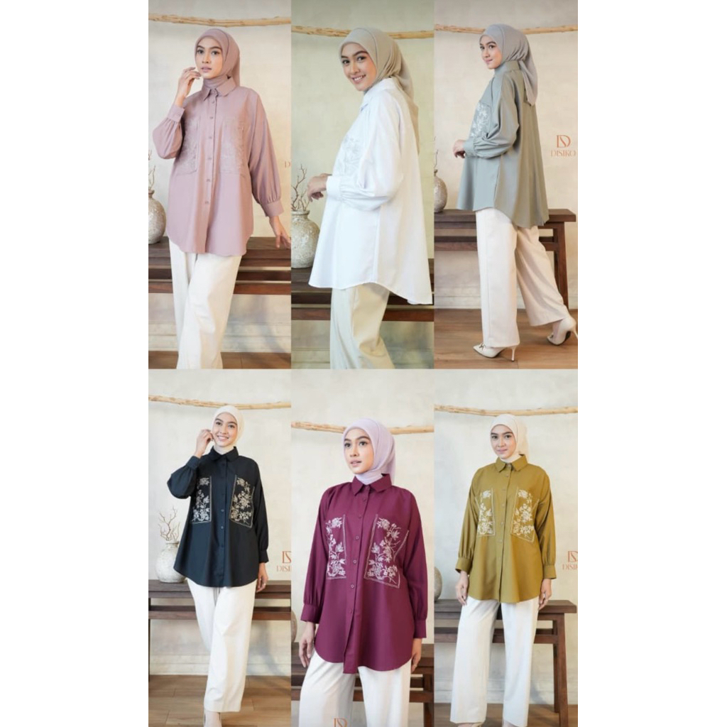 DISIKO KEMEJA BLOUSE ld 125 cm