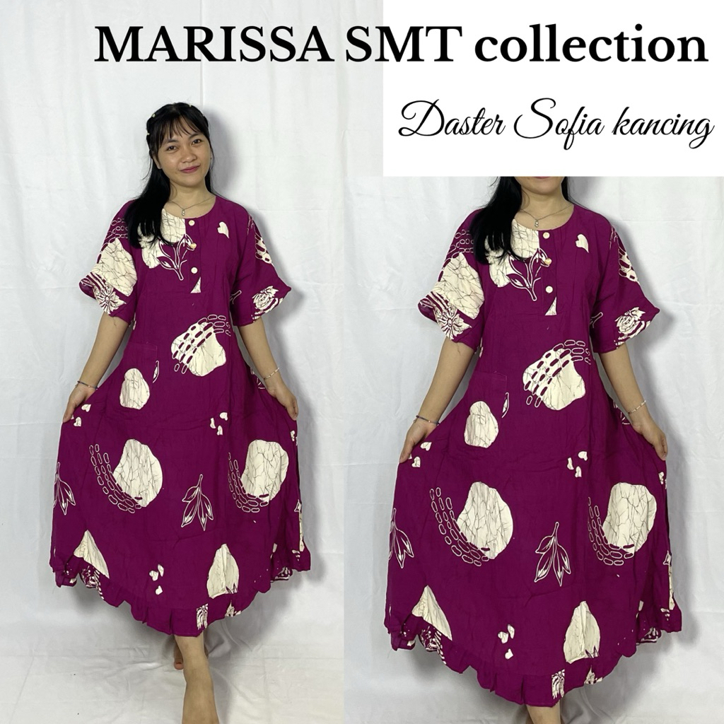 Marissa SMT collection Daster Sofia kancing