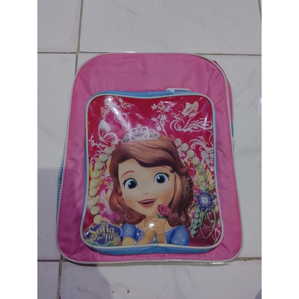 tas sekolah untuk PAUD TK karakter Sofia The First
