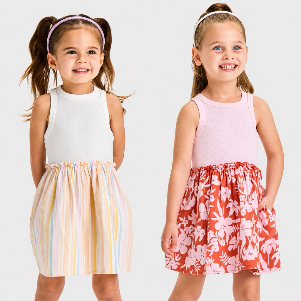 dress anak perempuan Cat&jack