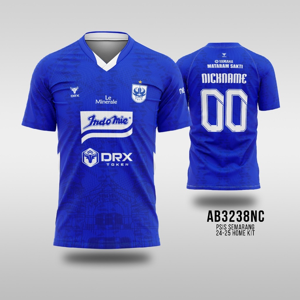 Kaos Jersey Sepak Bola PSIS Semarang Home Away 3RD Kit Fullprint