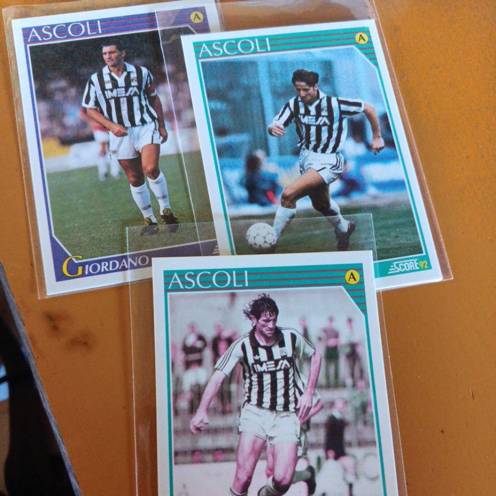 kartu bola score 92 Serie A Ascoli