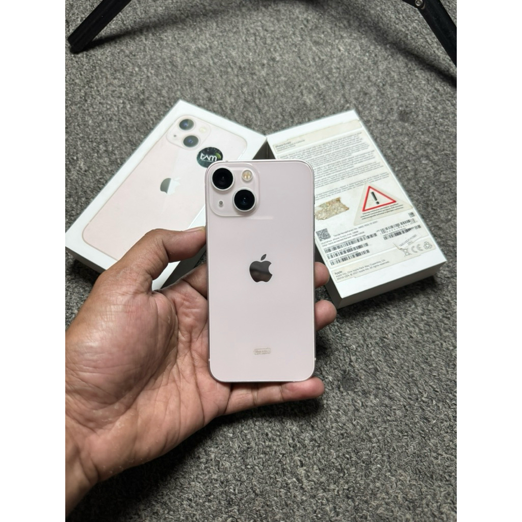 iphone 13 mini 128gb ibox second pink
