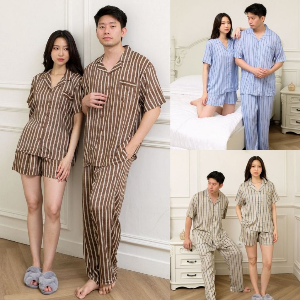 Cielyn - Rayon Premium - Beyond Collection Vol 1 - Piyama Couple Rayon Premium - Setelan Piyama