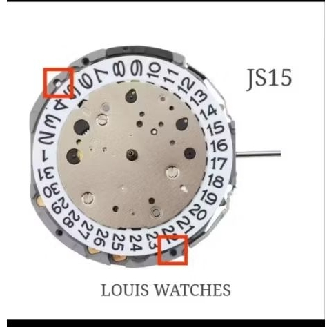 Mesin Jam Tangan Miyota JS15 Chronograph Original 100%