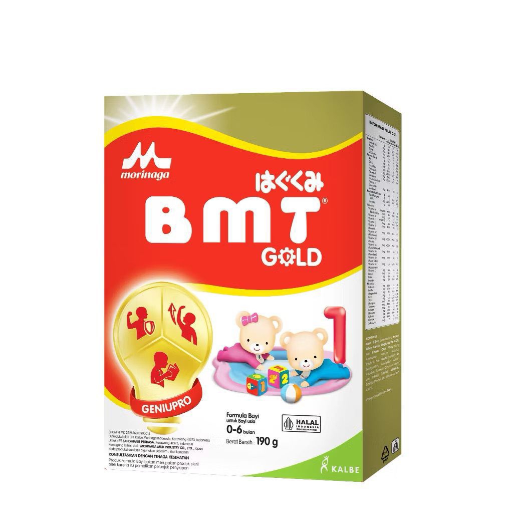 Susu BMT gold untuk Bayi 0-6 Bulan 190gr