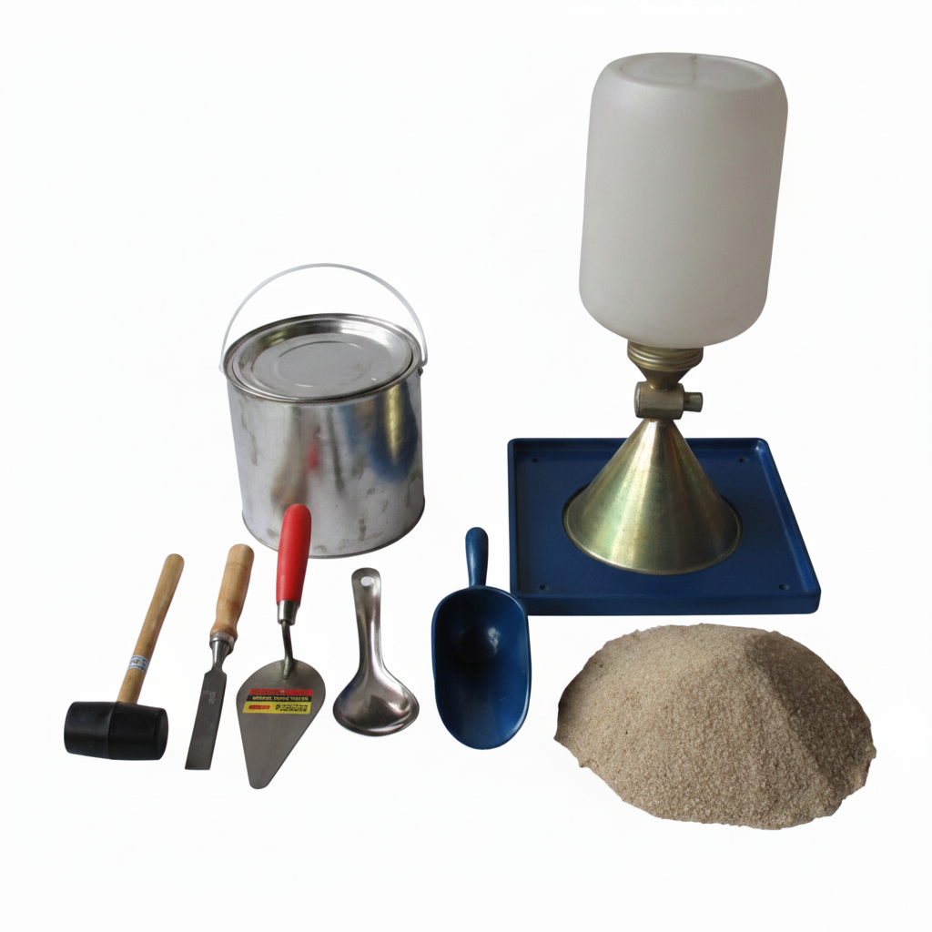 SAND CONE TEST SET ASTM D-1556  /  AASHTO T-191