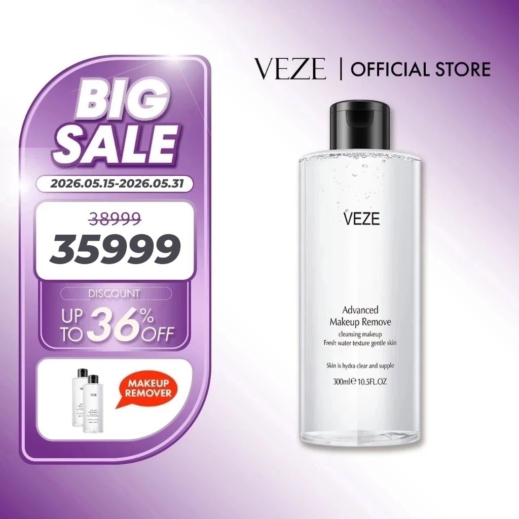 [BPOM] - VEZE Cleansing Makeup Warm Enzyme Riasan Pembersihan Makeup di Wajah 300ml