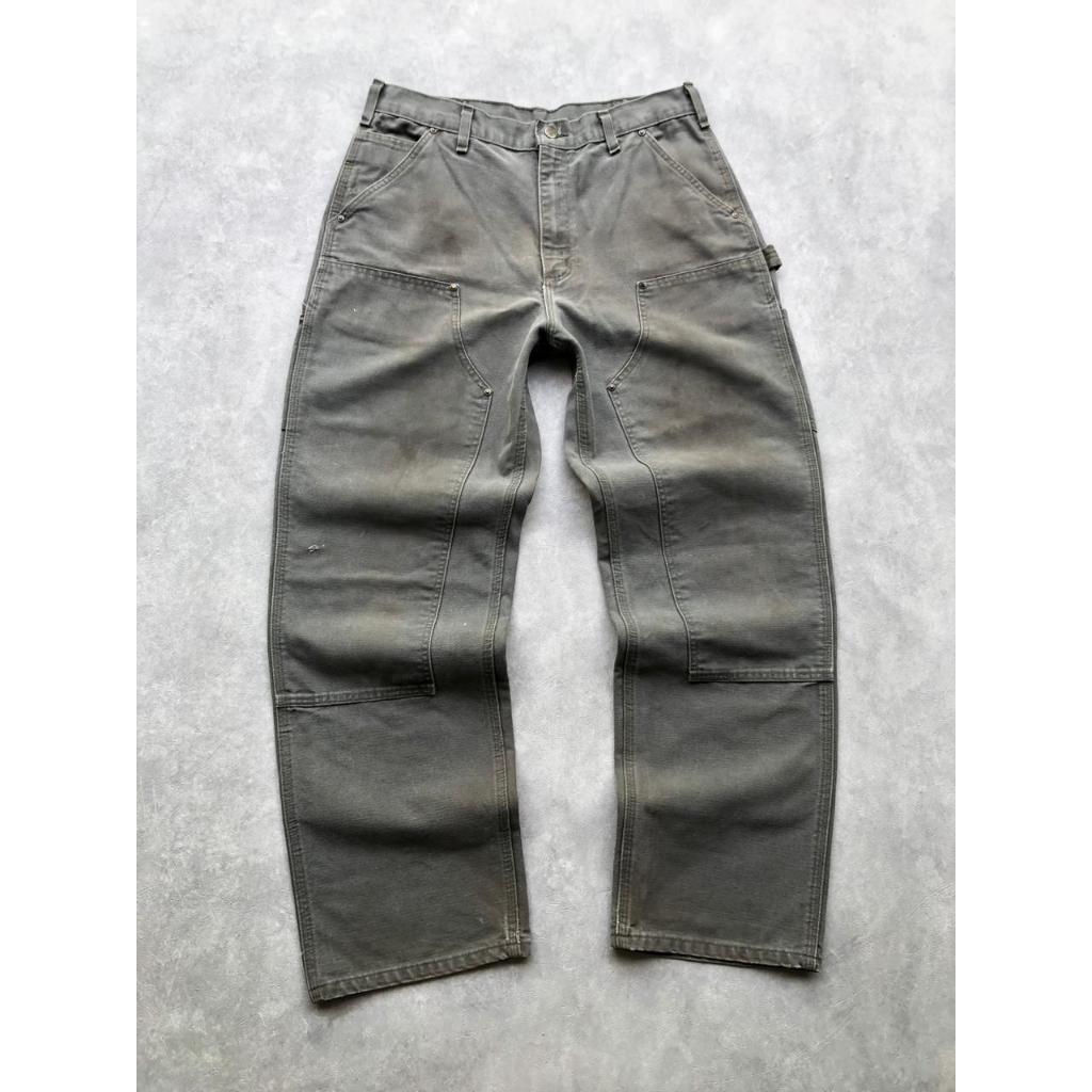 Carhartt Double Knee Pant Stain Moss Green
