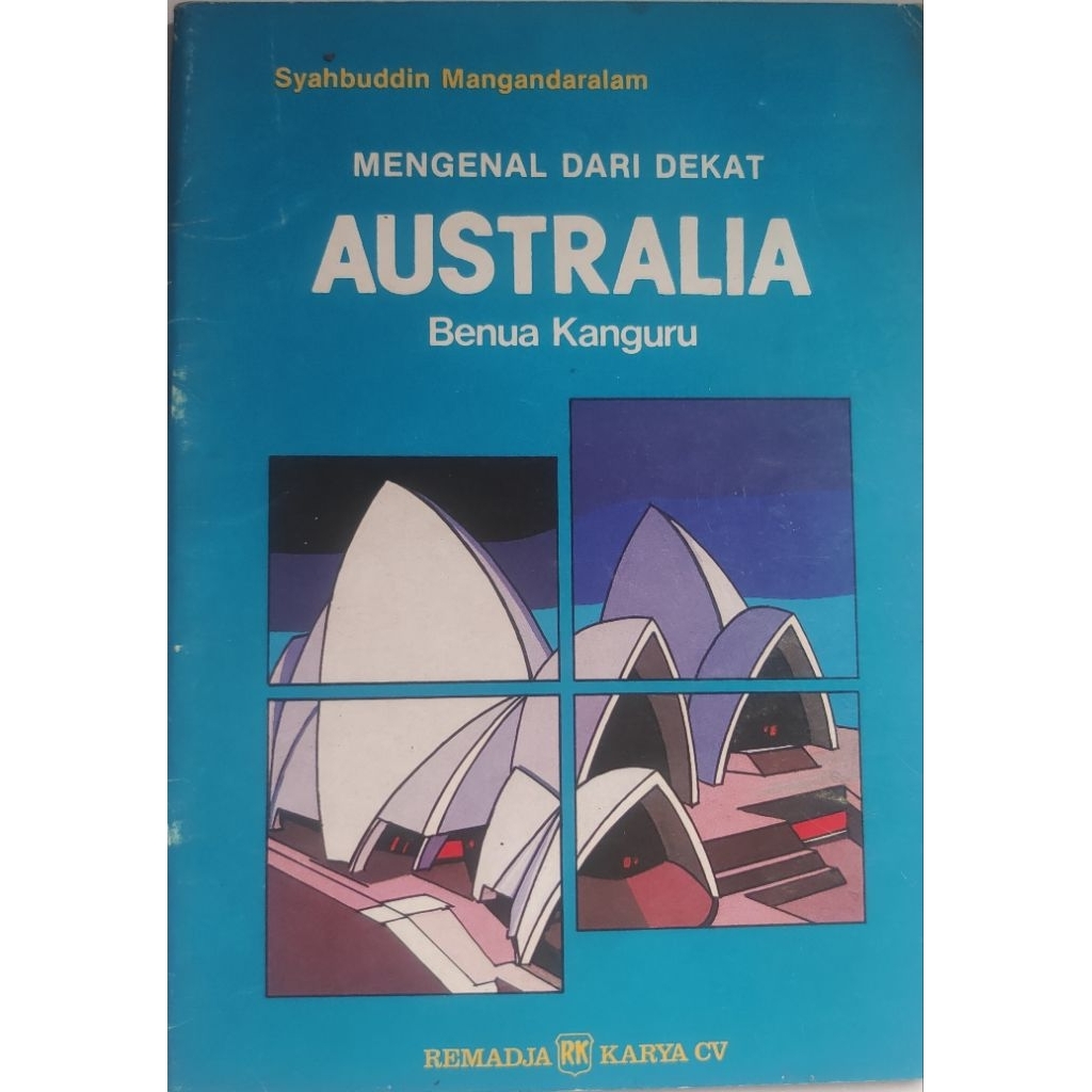 BUKU MENGENAL DARI DEKAT AUSTRALIA BENUA KANGURU BEKAS ORIGINAL