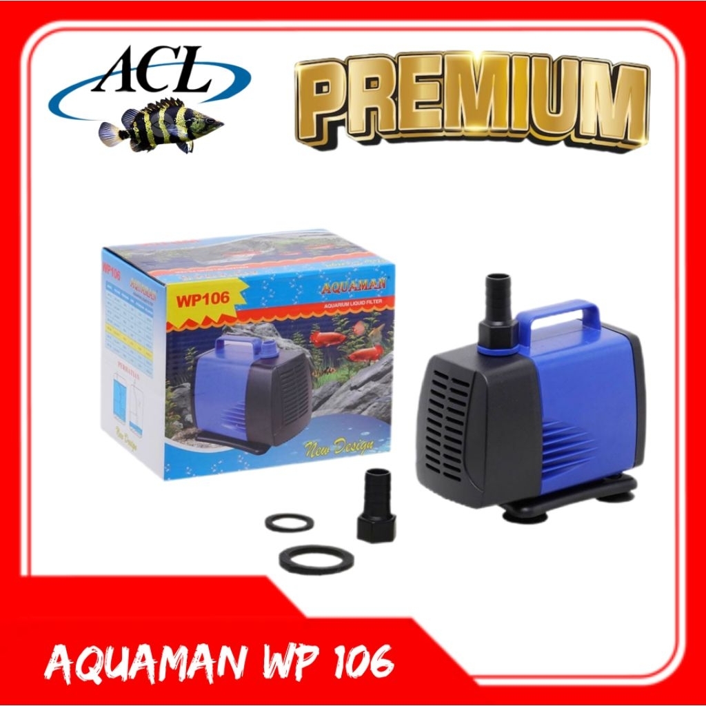 POMPA CELUP KOLAM IKAN BESAR AQUAMAN WP 106 WATER PUMP KOLAM HIDROFONIK