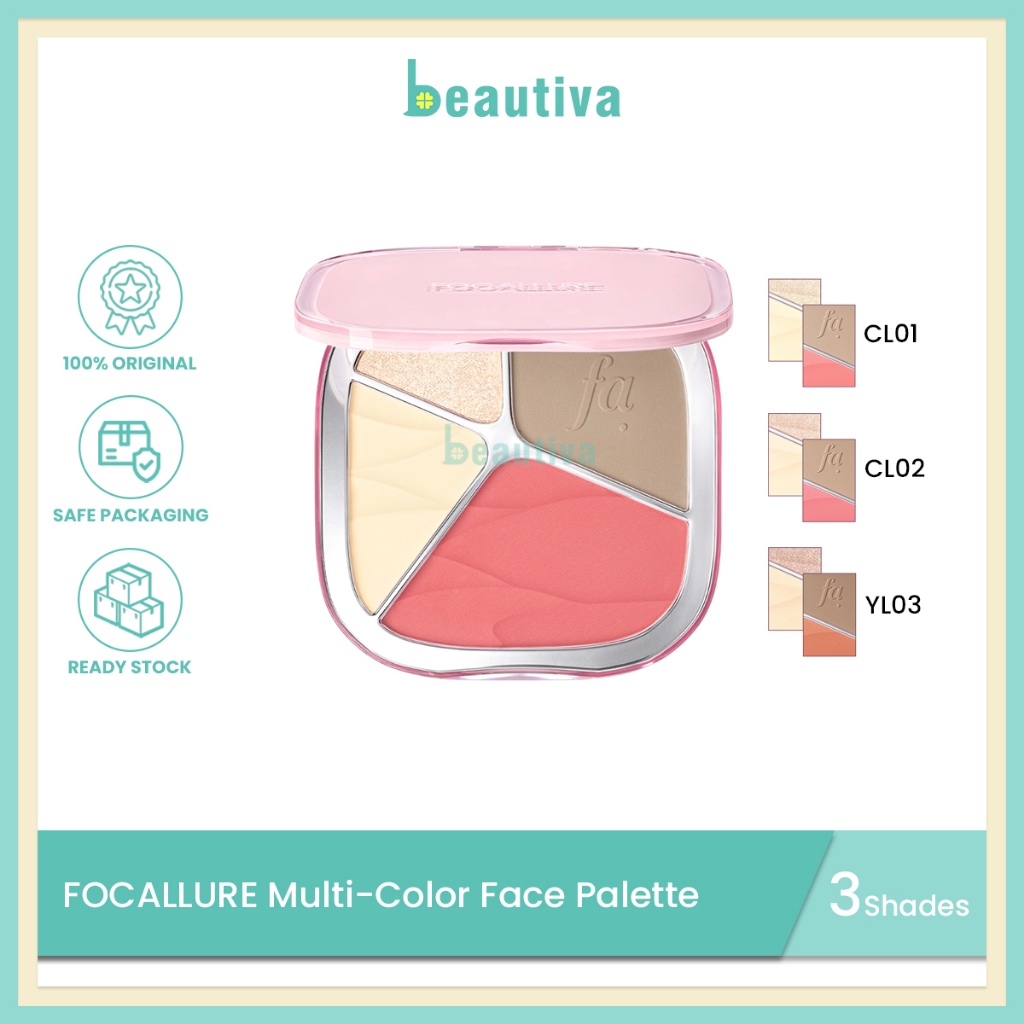 FOCALLURE Multi-Color Face Palette
