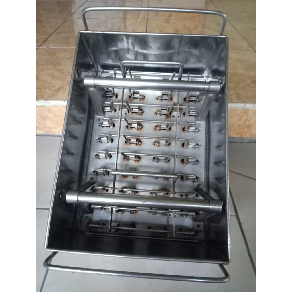 Cetakan Es Krim Stik Stainless Model Jagung 50cc
