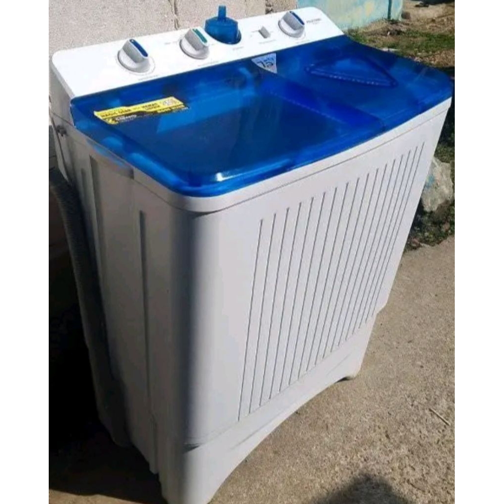 Mesin Cuci Bekas Polytron 7,5kg Seken Normal Berfungsi Dengan Baik