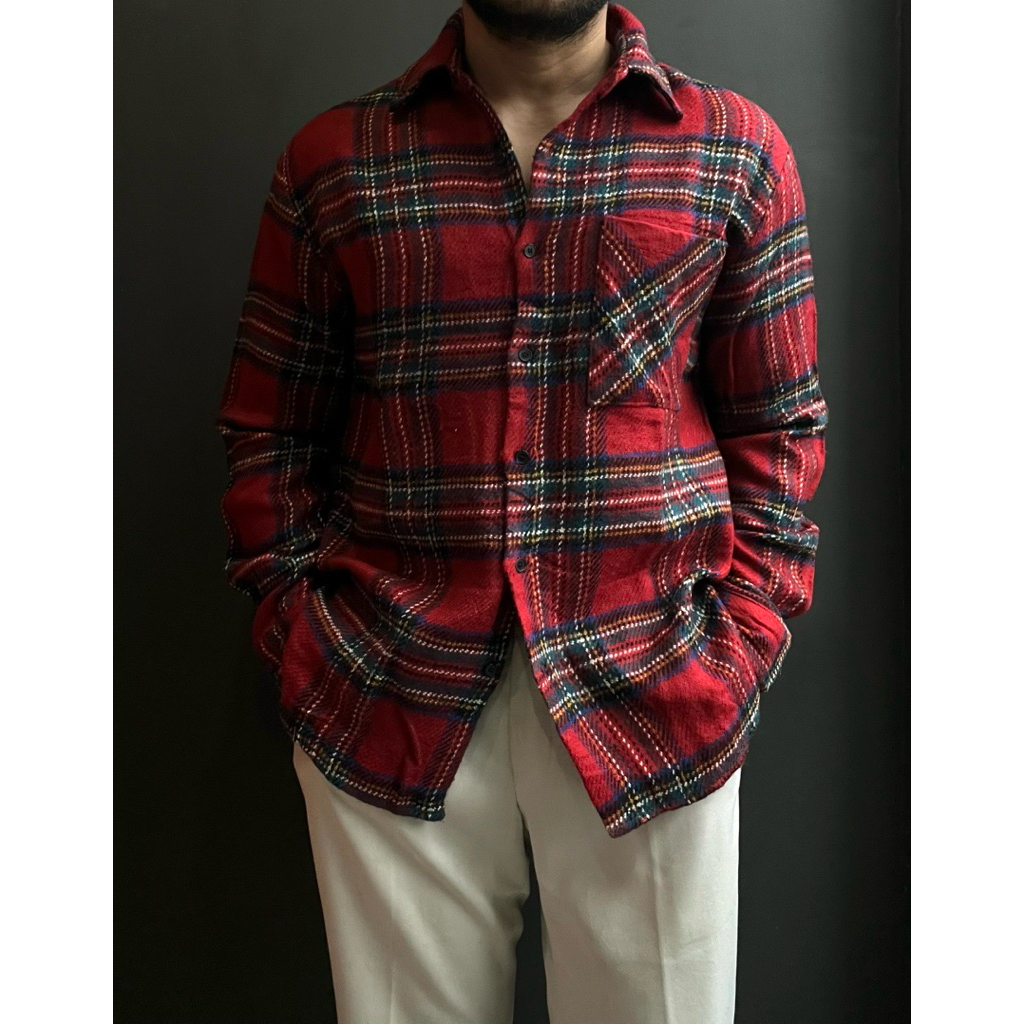 Wool Overshirt Tebal Berat by The xxxy