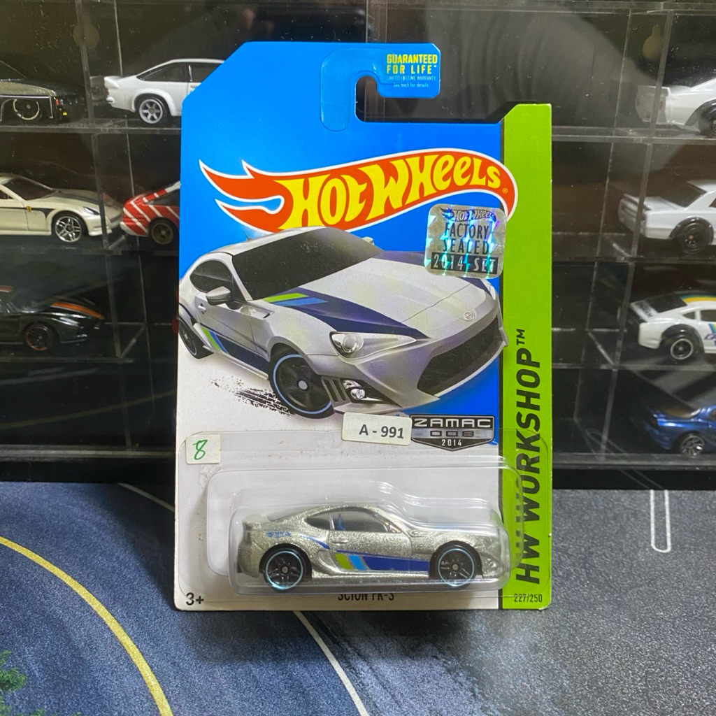 Hot Wheels Scion FR-S Zamac Factory Sealed 2014