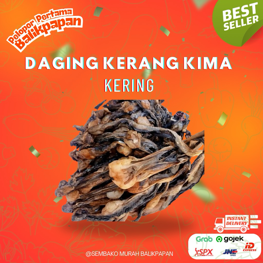 Daging Kerang Kima Kering