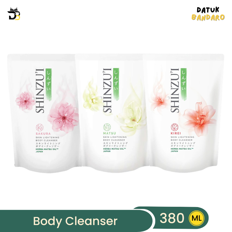 SHINZUI SABUN MANDI CAIR 500 ML BOTOL PUMP BODYWASH