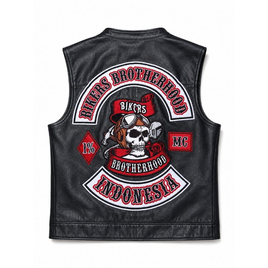 BORDIR/EMBLEM BIKERS BROTHERHOOD INDONESIA