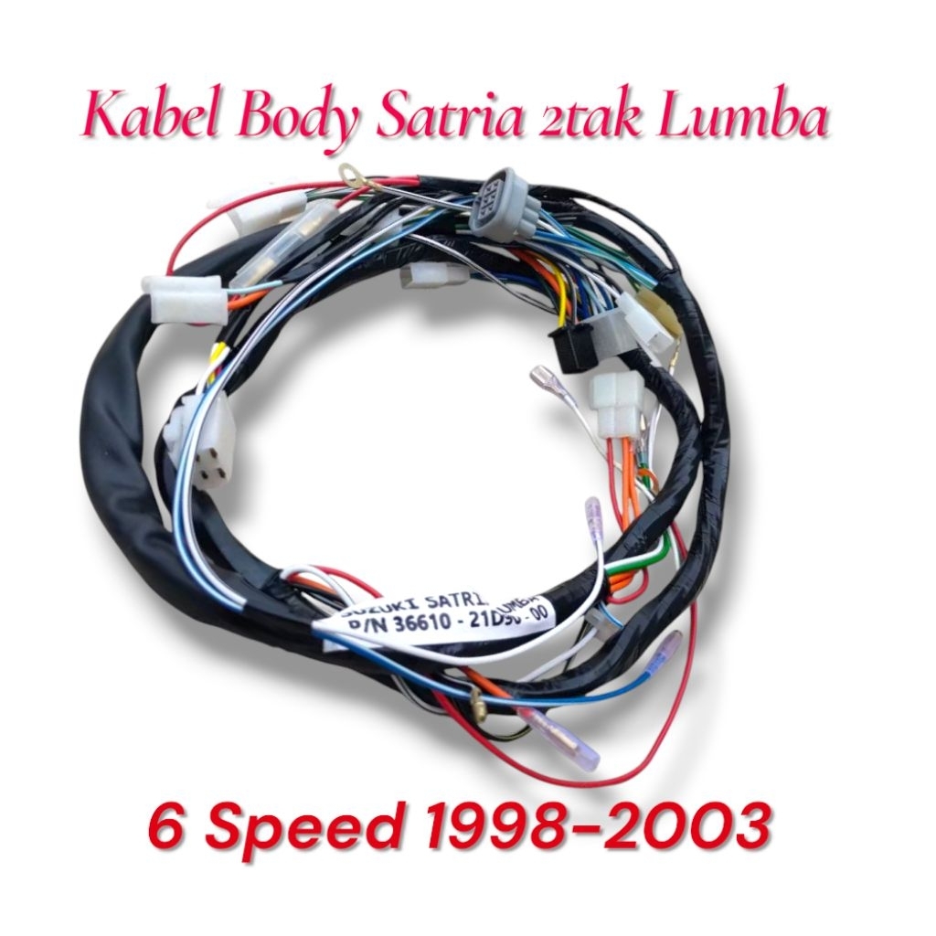 kabel body Suzuki Satria 2tak Lumba 1998-2003 kabel bodi satria 2tak type lumba