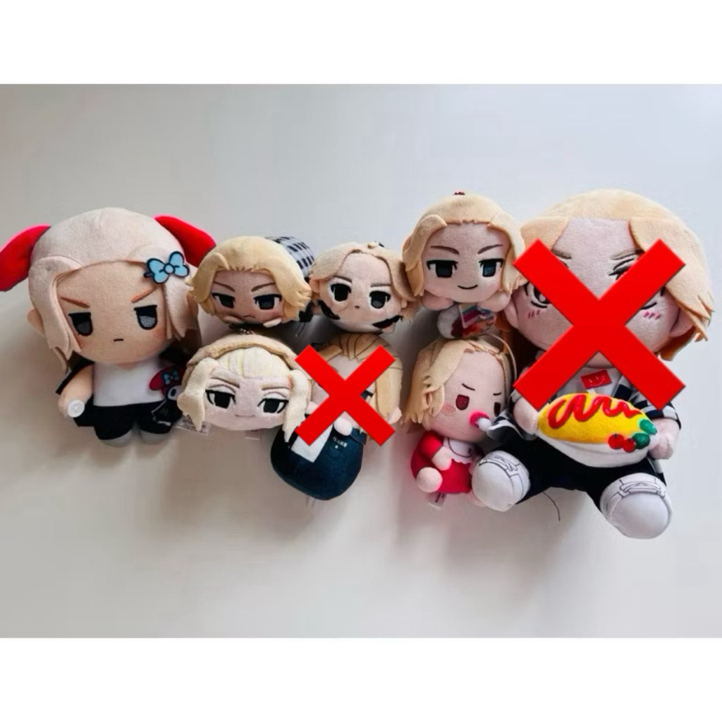 Mikey Manjiro sano tokyo revengers doll plush empuk empuk bulk sale