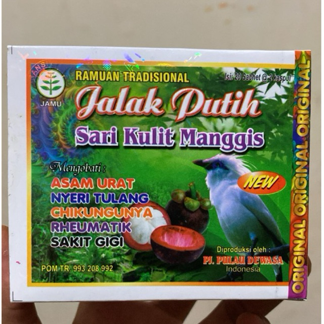 jalak putih kapsul original