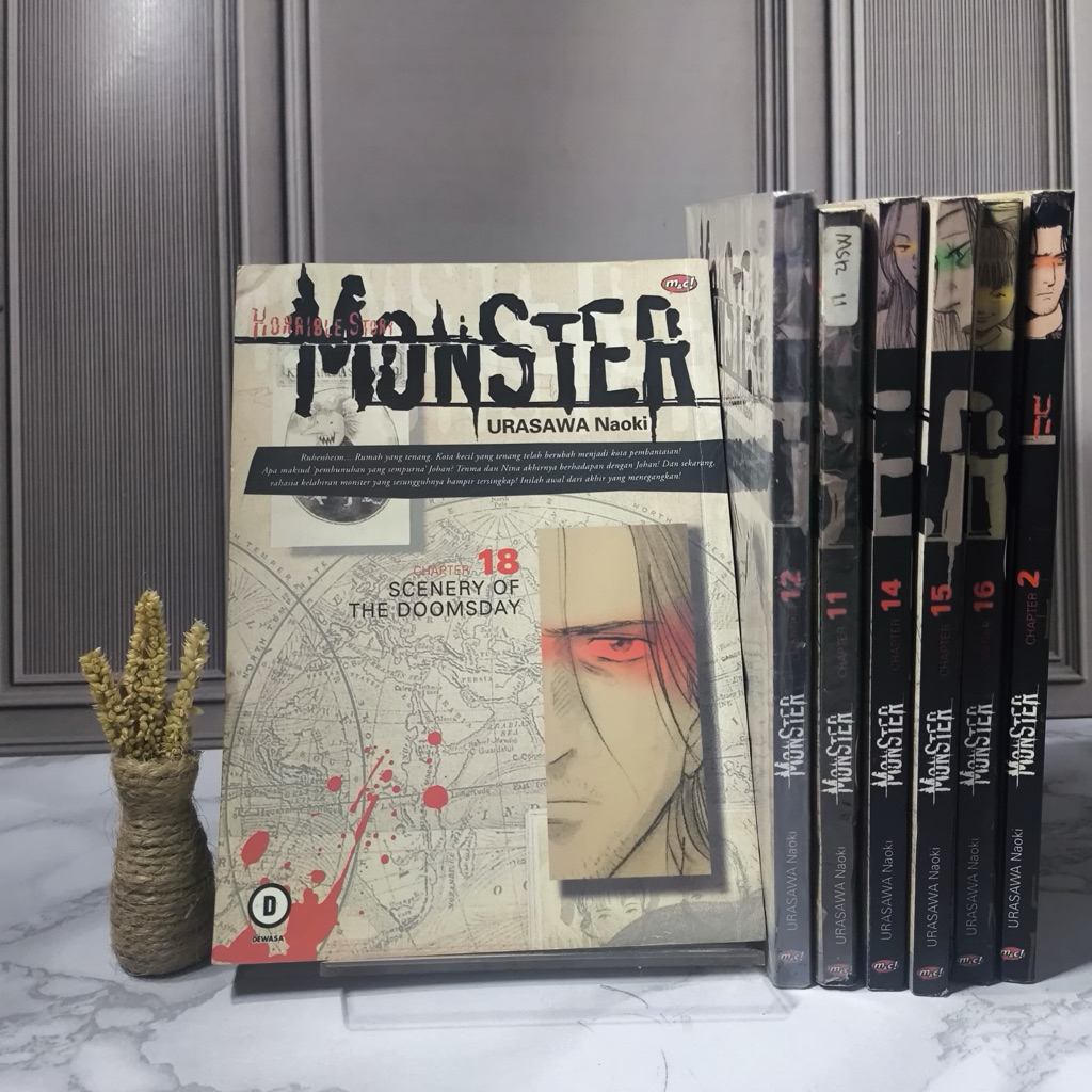 Komik Monster Naoki Urasawa Cabutan Kolpri