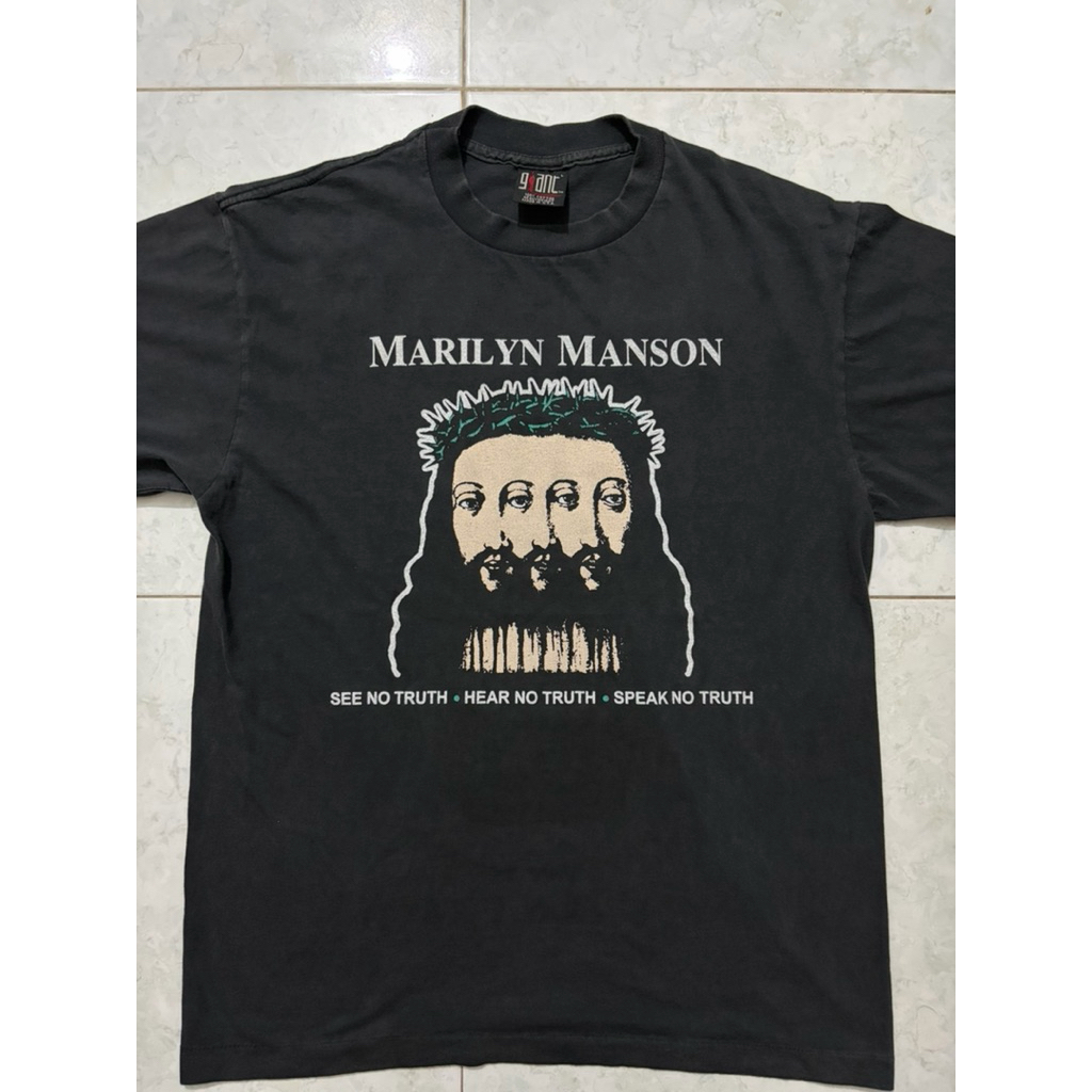 Jual Kaos band vintage Marilyn Manson