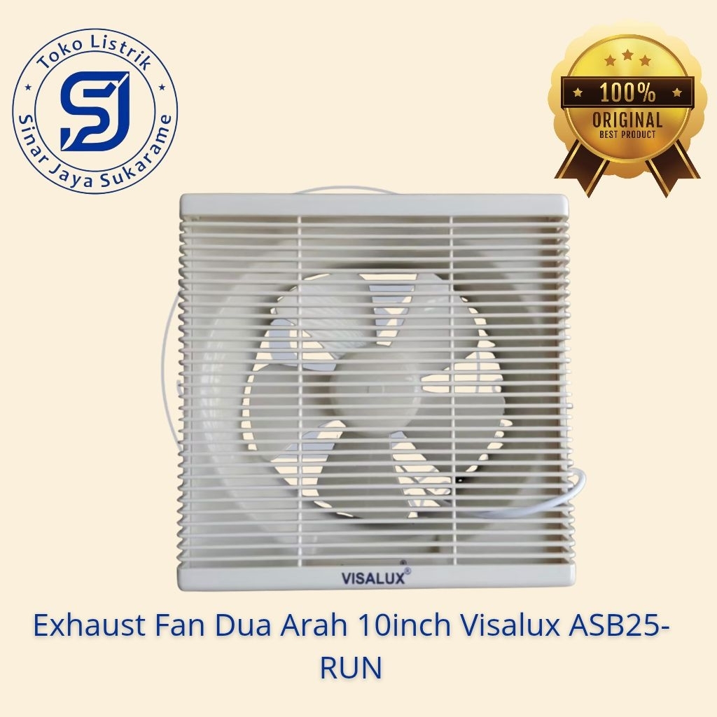 Exhaust Fan Dua Arah 10inch Visalux ASB25-RUN