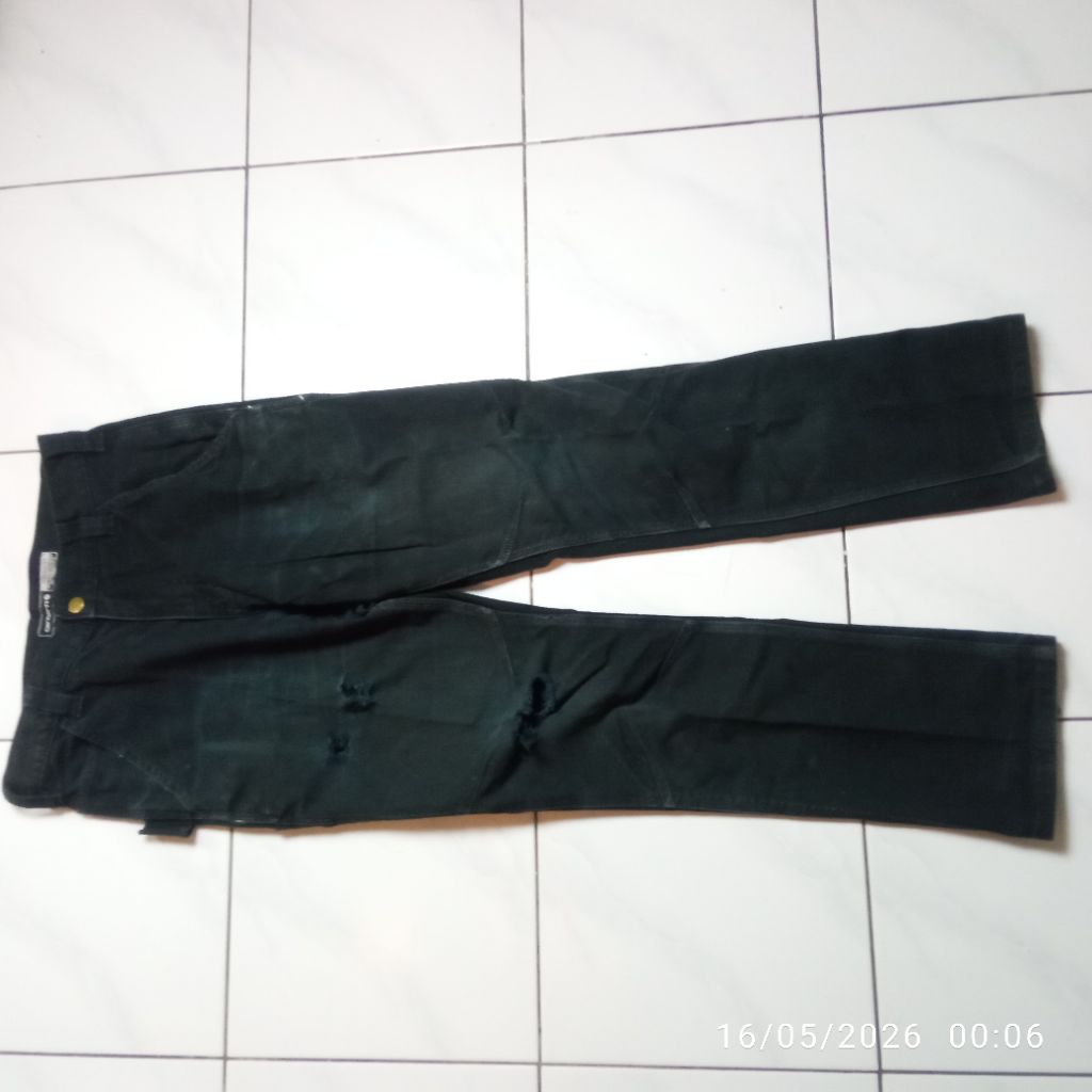 Carpenter Pants Carhartt Black Wash straight fit