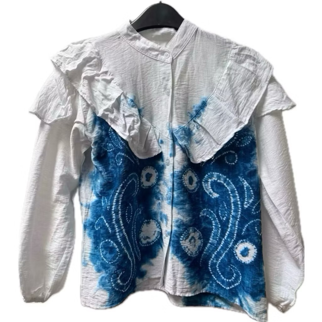 blouse sasirangan wanita