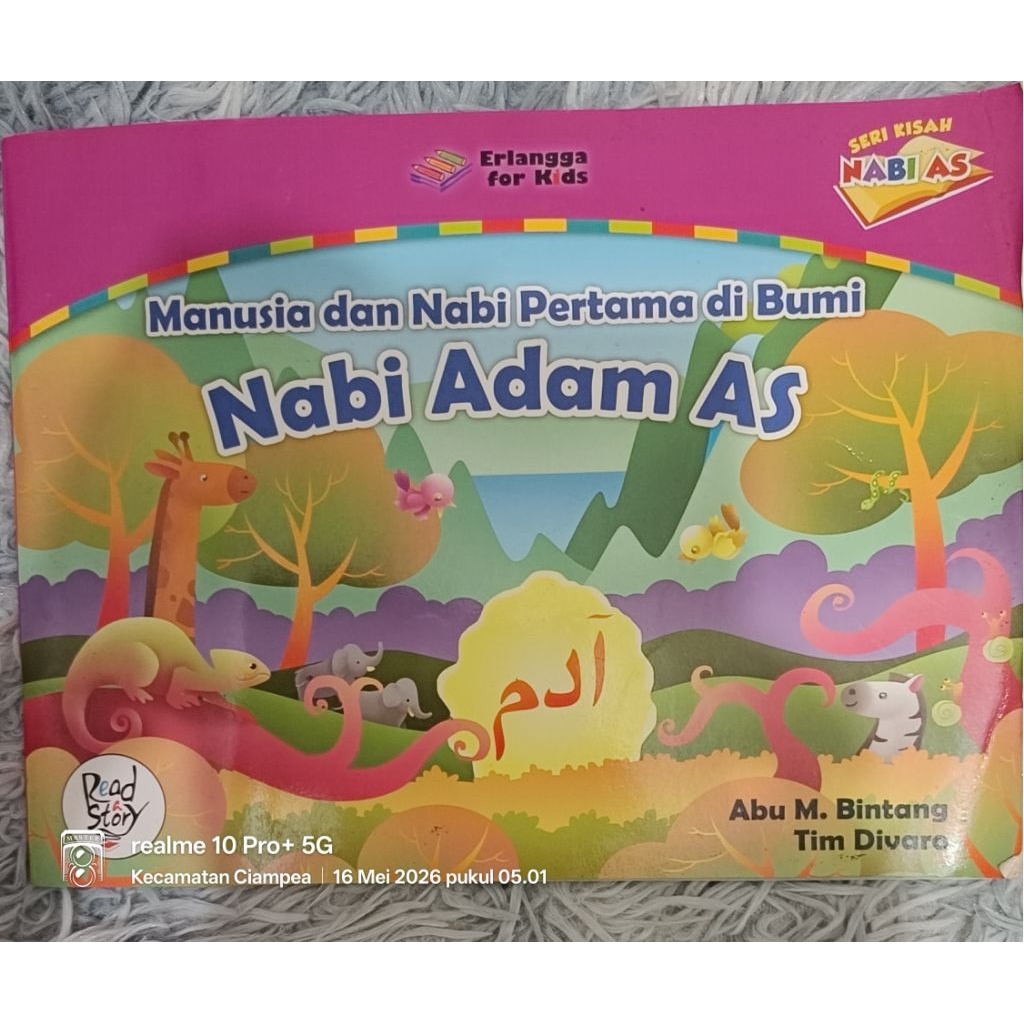 Buku preloved--manusia dan nabi pertama di bumi Nabi Adam As (E_8)