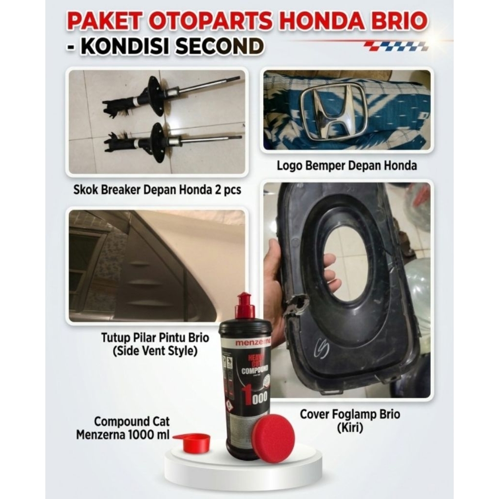 Set Sparepart Mobil Honda