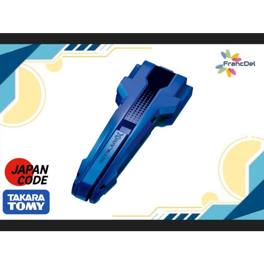 Beyblade X CX 16 Launcher Grip (Blue Ver.) Takara Tomy READY STOCK