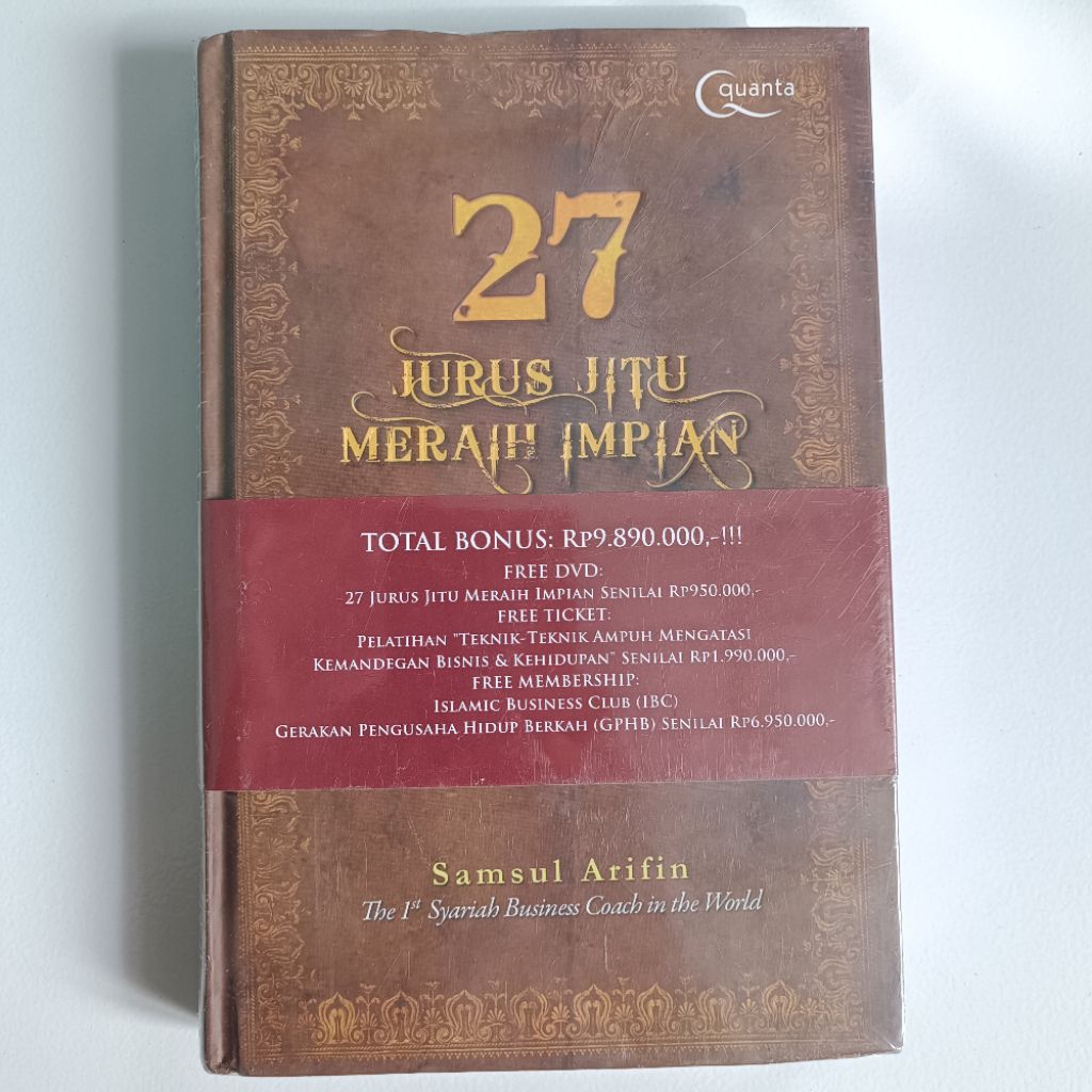 27 Jurus Jitu Meraih Impian Ditulis oleh Samsul Arifin, Buku Motivasi Pengembangan Diri Islam