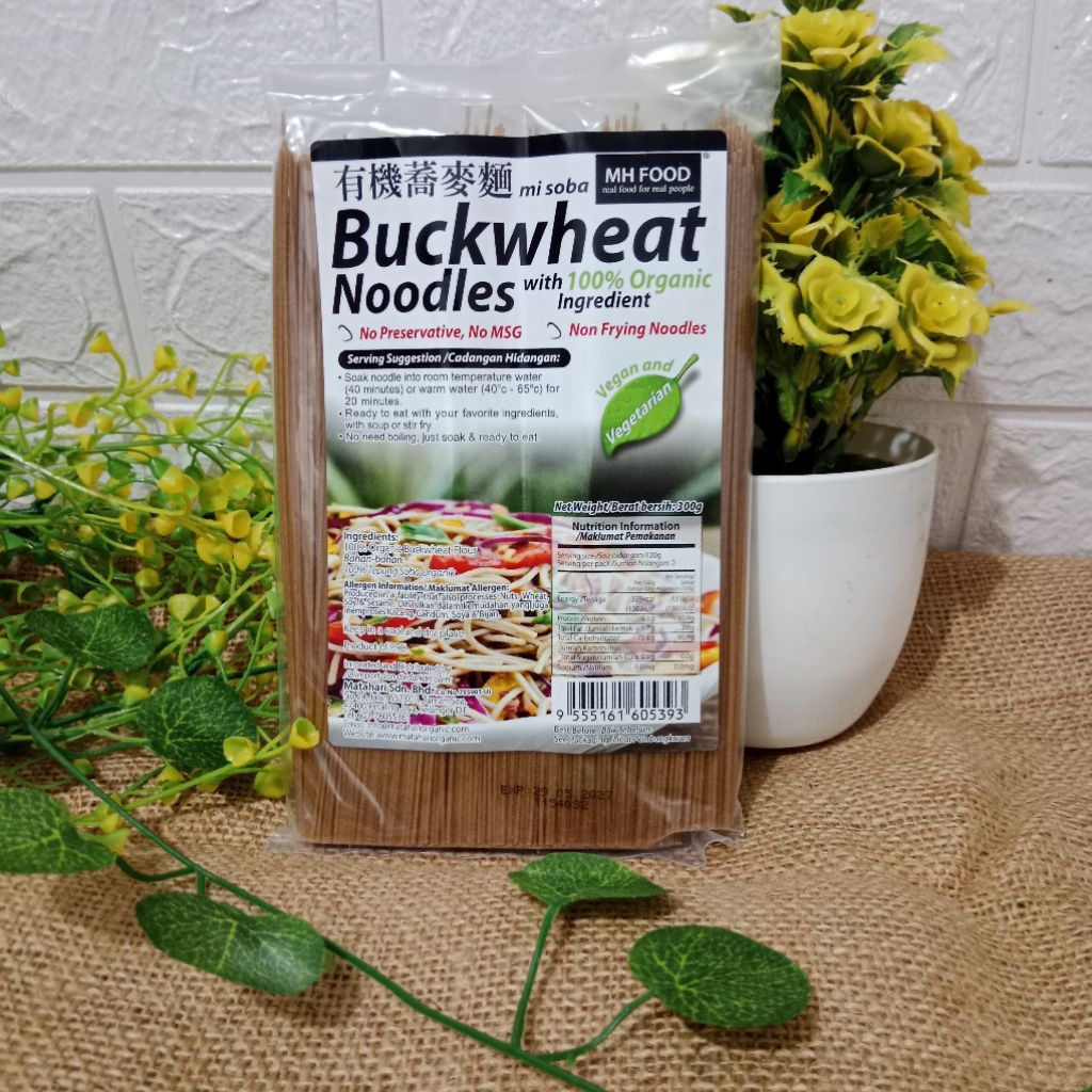 MH Food Organic Buckwheat Noodle 300gr