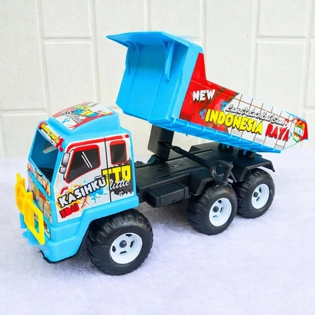 Mainan Anak Truk Dump Truck Oleng KTG Mainan Konstruksi Plastik Besar SNI MURAH