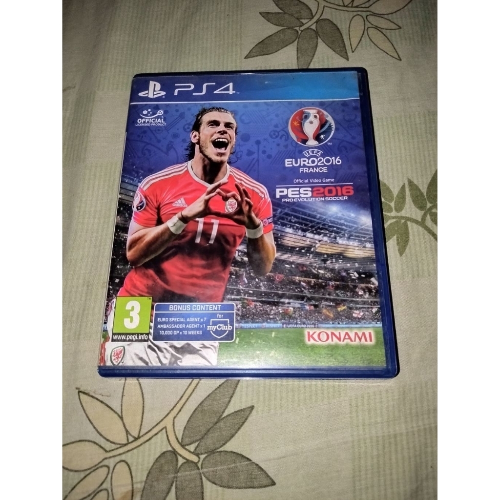 Kaset PS4 PES 2016 Pro Evolution Soccer (Second)