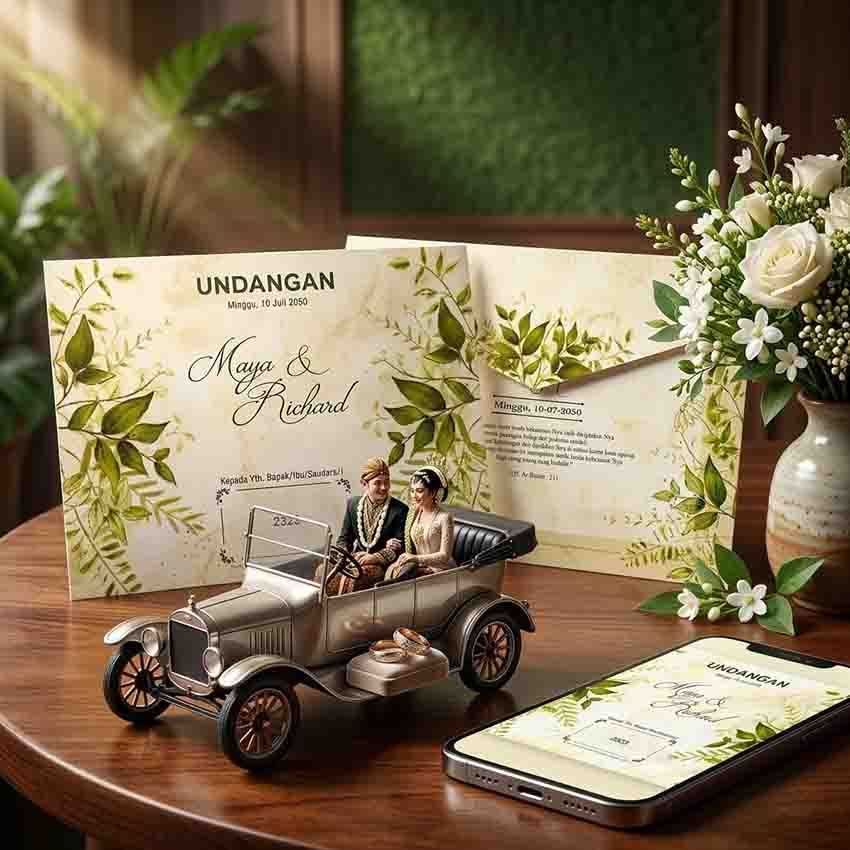 UNDANGAN ERBA 2323 (AMPLOP ISI HARDCOVER)