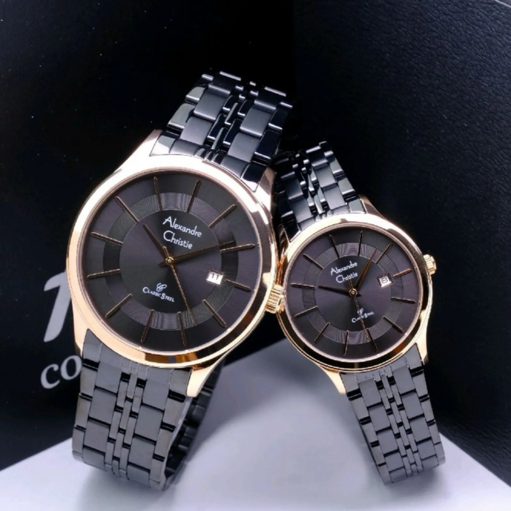 Jam Tangan Couple Alexandre Christie 8348 AC8348 (ORIGINAL)
