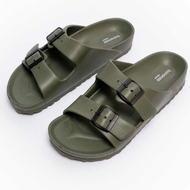Bananas Slipper Sandal Burro Olive Unisex