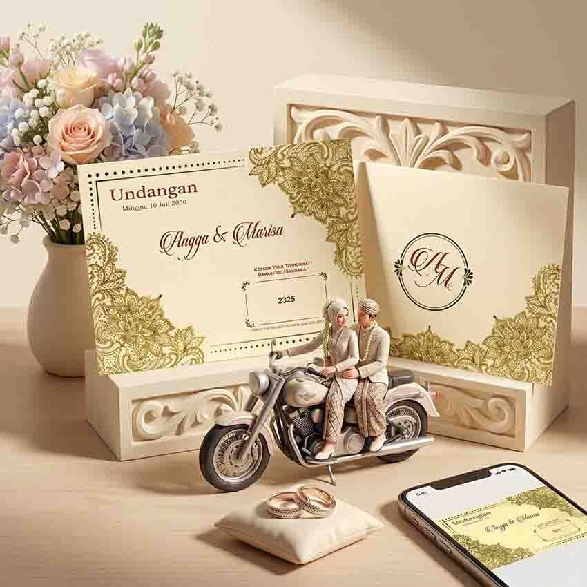 UNDANGAN ERBA 2325 (AMPLOP ISI HARDCOVER)