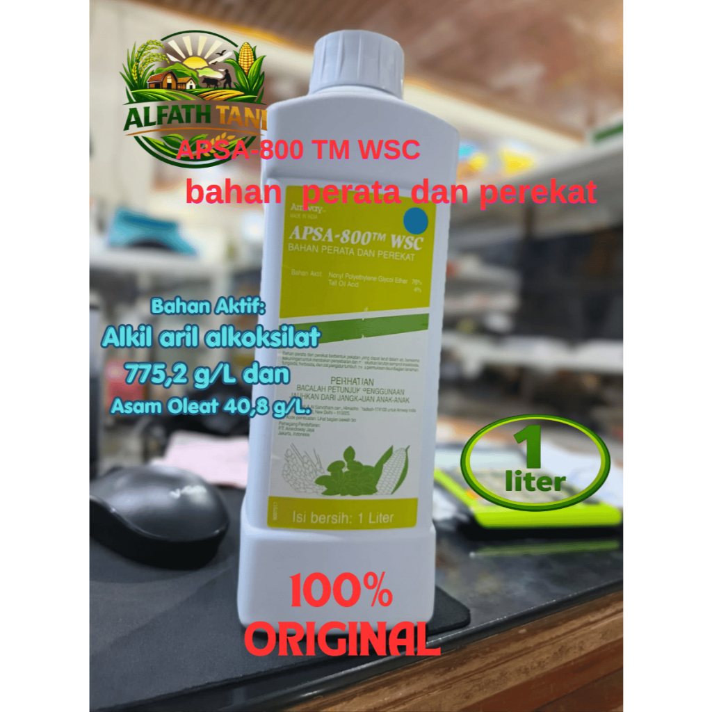 APSA -800 {TM} WSC 1 LITER PERATA PEREKAT PESTISIDA