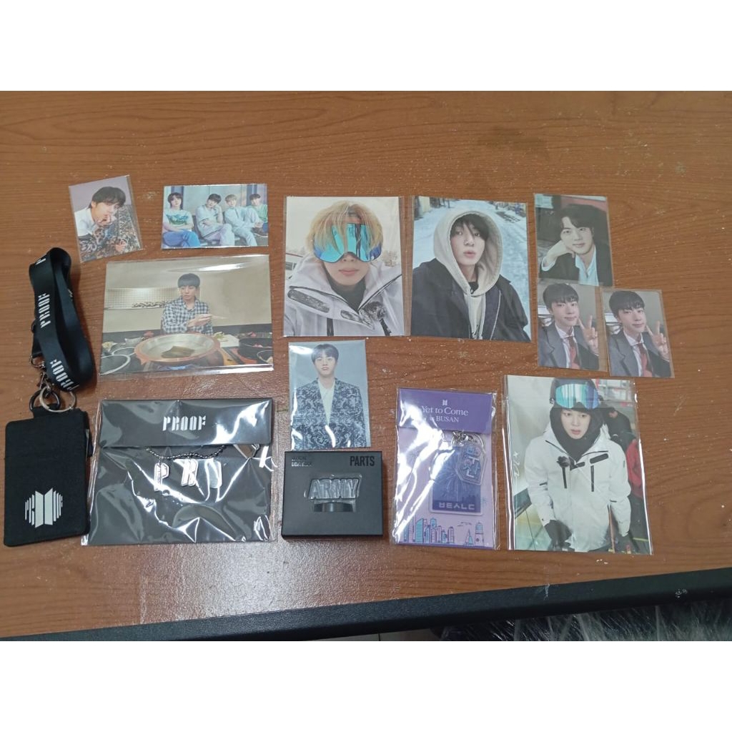OFFICIAL MERCH BTS PROOF ARMY PROOF PHOTOCARD